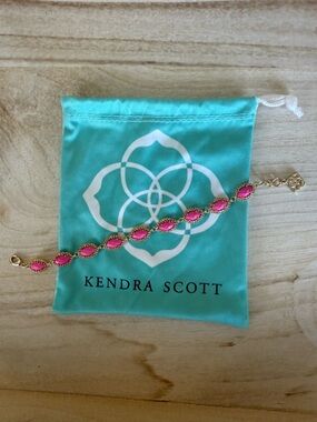 NWOT Kendra Scott Jana bracelet in hot pink